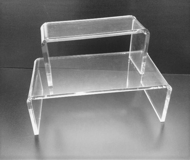 acrylic risers, acrylic cubes, lucite cubes, lucite risers, set shop