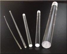 Clear Acrylic Round Rod