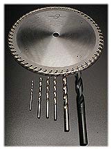 Acrylic Saw Blades & Drill Bits